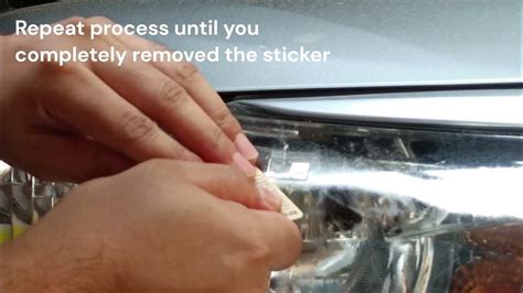 can i remove rfid sticker|remove rfid sticker from headlights.